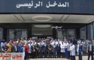 وزير التعليم العالي والبحث العلمي يقوم بزيارة تفقدية لمستشفى العاشر من رمضان الجامعي