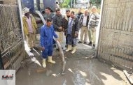 إستمرار أعمال كسح وشفط مياه الأمطار وإزالة آثارة من الشوارع بمختلف مراكز ومدن المحافظة