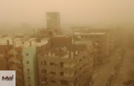 عاصفة رملية تضرب محافظة الشرقية وتتسبب فى إنعدام الرؤية