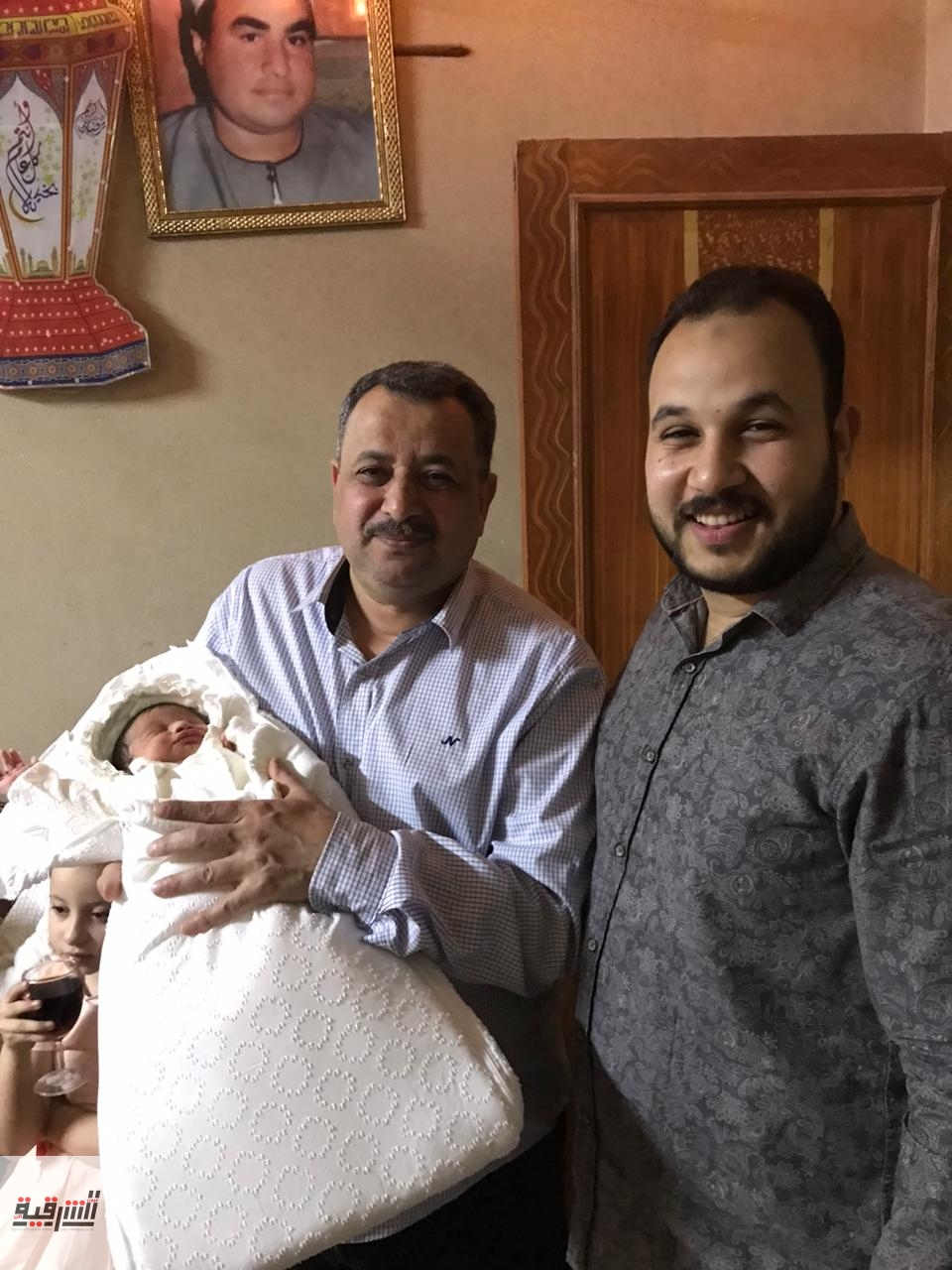 أجمل التهانى للأستاذ أحمد هنداوي والدكتور حسام العزازي بقدوم مولدتهم الجديدة فريدة