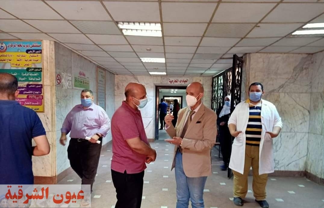 وكيل وزارة الصحة بالشرقية يتفقد الخدمة الطبية وأعمال التطوير بمستشفي ديرب نجم