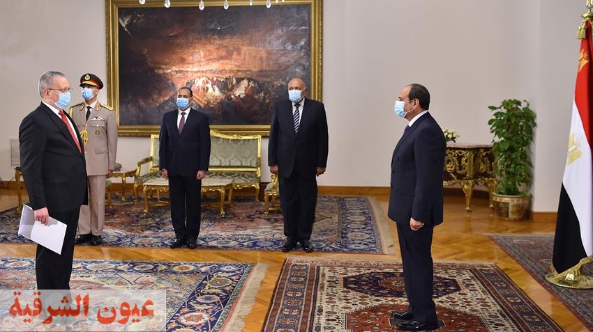 الرئيس السيسي يتسلم أوراق إعتماد ستة سفراء جدد