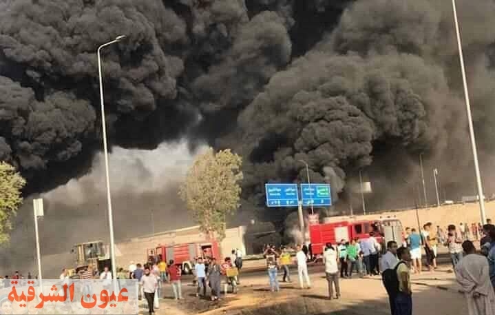 الصحة: إرتفاع إصابات حريق طريق القاهرة الإسماعيلية الصحراوي إلى ١٧ إصابة.. ولا وفيات