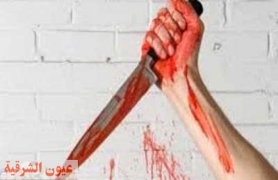 بائع متجول يقتل زوجته بالسكين لتأخرها في إعداد وجبة العشاء بقرية كوم حلين بمنيا القمح