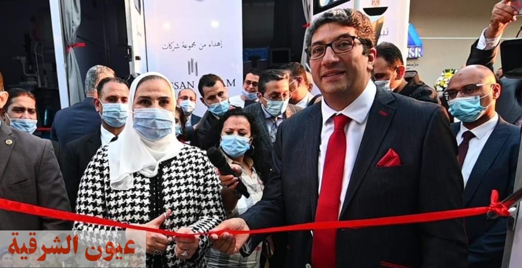 وزيرة التضامن الإجتماعي تشهد إفتتاح المقر الجديد لمؤسسة 