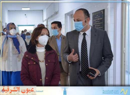 نائب محافظ الإسكندرية يفتتح وحدة العناية المركزة لخدمة الأمراض المعدية ومصابي كورونا بحميات الإسكندرية