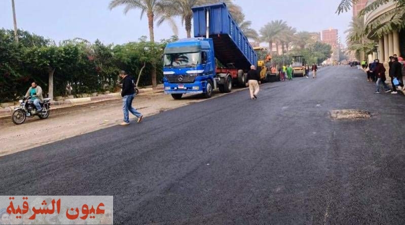محافظ الشرقية يُتابع أعمال رصف وتطوير شارع الشهيد طيار بمدينة الزقازيق بتكلفة 10 مليون جنيه