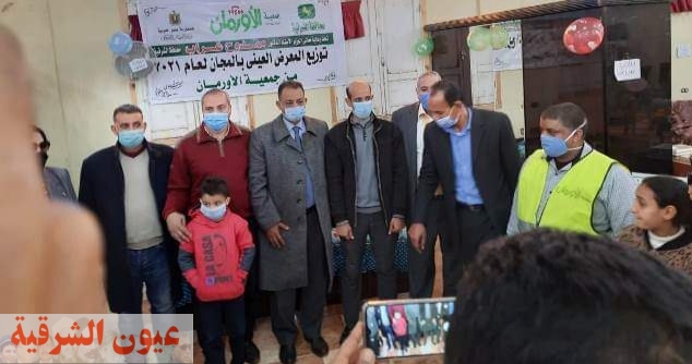 تنظيم معرض للأثاث المنزلي بالمجان وتوزيع ملابس على الأسر الأولى بالرعاية بـ 5 قرى بمركز كفر صقر