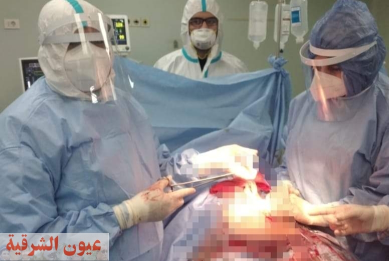 مستشفى الأحرار التعليمي بالزقازيق تجري ولادة قيصرية لأم مصابة بكورونا