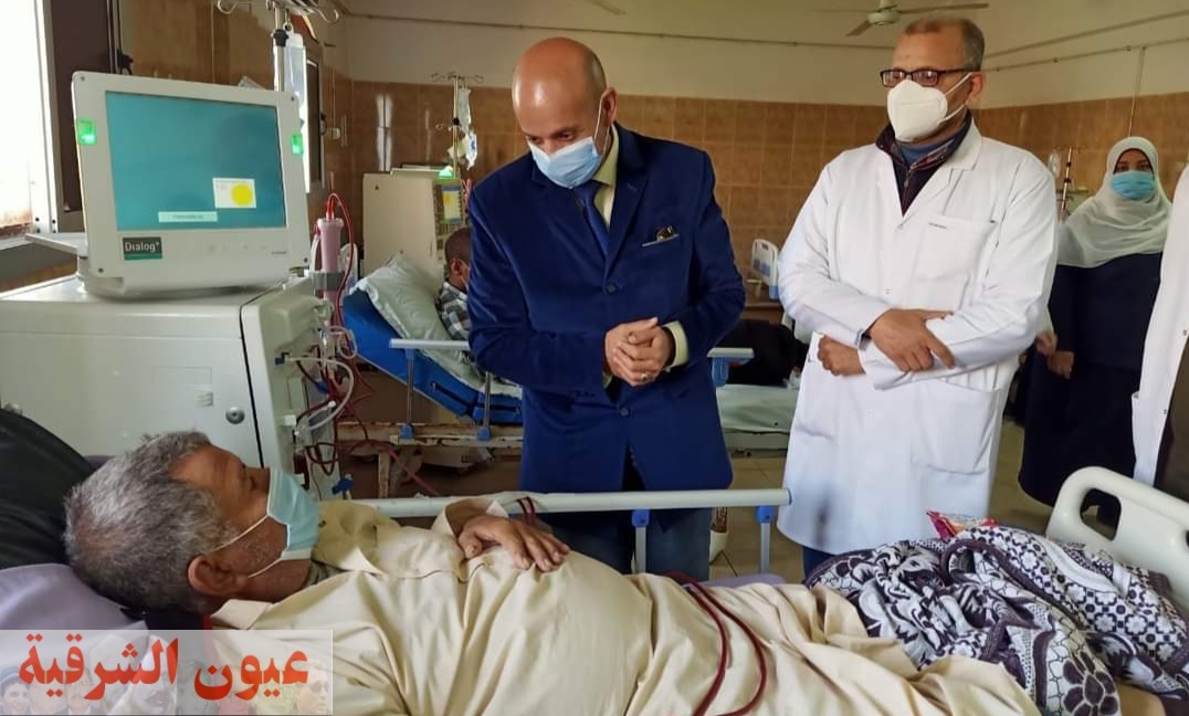 وكيل وزارة الصحة بالشرقية يتفقد أعمال التطوير والتوسعة الجارية بمستشفي ههيا المركزي