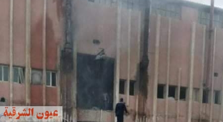 الحماية المدنية تسيطر على حريق مصنع نفرتيتي بالعاشر من رمضان
