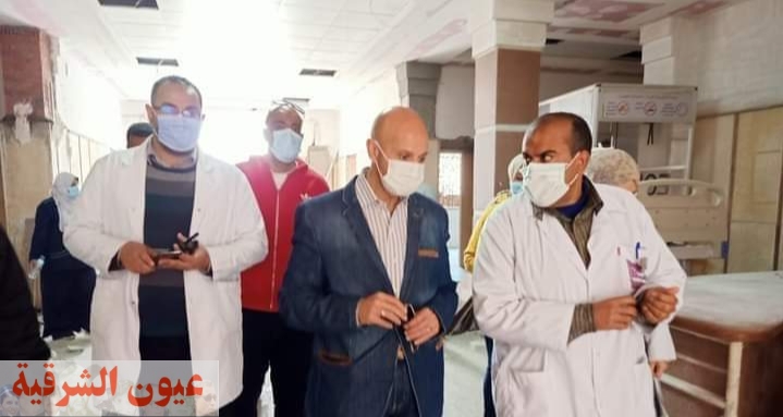 وكيل وزارة الصحة بالشرقية يتفقد سير العمل بمستشفي الصدر بالزقازيق