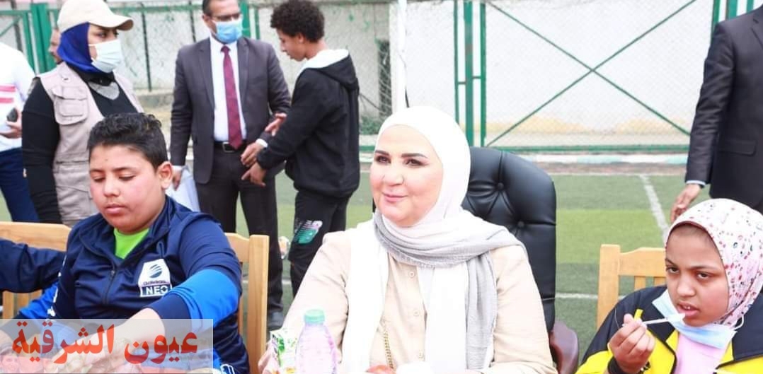 وزيرة التضامن الإجتماعي تشهد إحتفالية يوم اليتيم بالجيزة