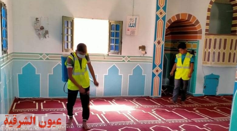 أوقاف الشرقية تواصل حملتها الموسعة لنظافة وتعقيم المساجد خلال شهر رمضان المبارك