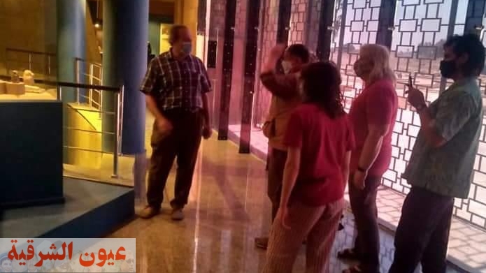 متحف «تل بسطا» بالزقازيق يستقبل عدد من السياح