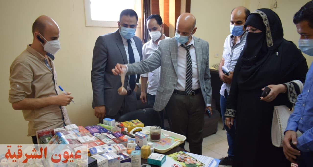 وكيل وزارة الصحة بالشرقية يقود حملة مكبرة لمداهمة مصنع غير مرخص لتصنيع وتعبئة الأدوية المغشوشة المصرية والمستوردة بالعاشر