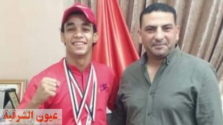 وكيل وزارة الشباب والرياضة بالشرقية يستقبل بطل مصر 