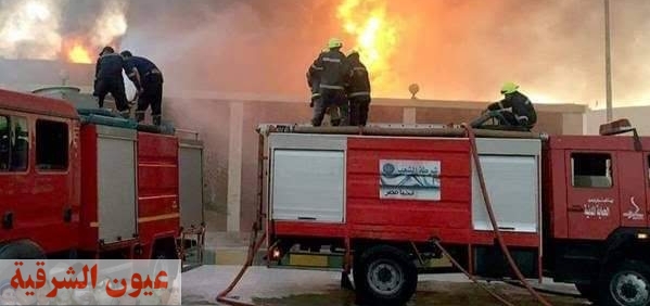 السيطرة على حريق بمصنع للزجاج وأخر بمخلفات صلبة بالعاشر من رمضان