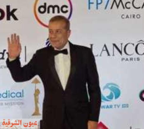 خالد سليم ببدلة أنيقة في حفل افتتاح مهرجان القاهرة السينمائي الدولى