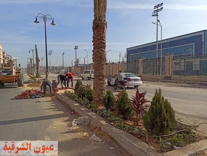 محافظ بورسعيد : استمرار أعمال تطوير شارع 23 ديسمبر وشارع العبور بنطاق حي الزهور