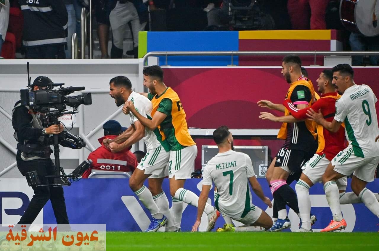 في مباراة مثيرة.. الجزائر تتأهل إلى نهائي كأس العرب بعد الفوز على قطر