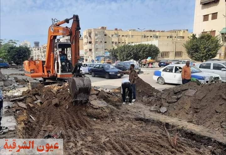محافظ بورسعيد: استمرار أعمال التطوير ورفع الكفاءة شارع كسرى بنطاق حى المناخ
