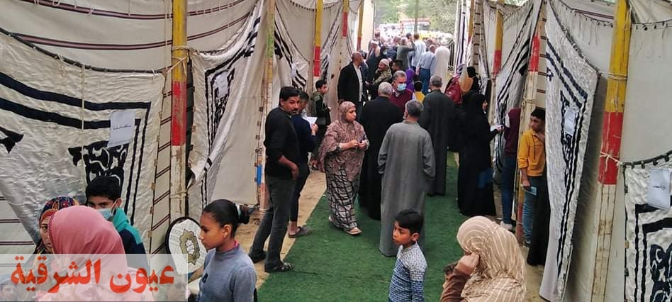 قوافل جامعة الزقازيق الطبية تواصل أعمالها بقرية قهبونة بالحسينية