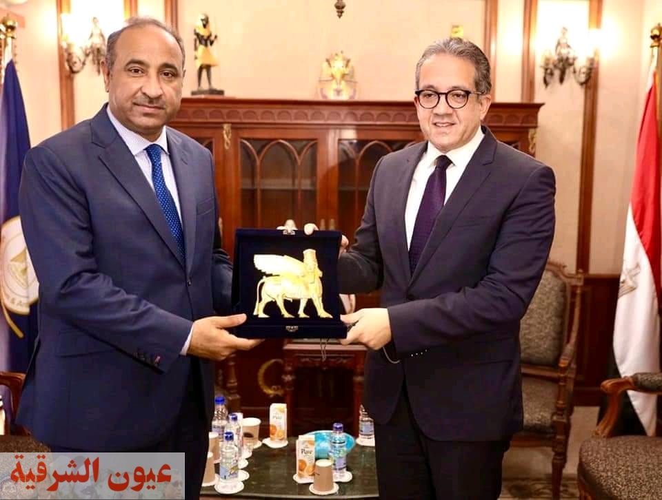 وزير السياحة يستقبل وزير الثقافة العراقي لبحث سبل التعاون بين البلدين