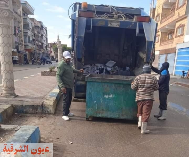 محافظ الاسماعيلية يتابع مجهودات الوحدات المحلية ورفع القمامة فى مدن ومراكز المحافظة