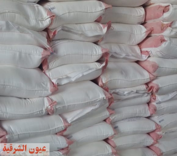 ضبط 17 طن دقيق و 12 طن أرز أبيض مجهولان المصدر بمخازن غير مرخصة بالشرقية