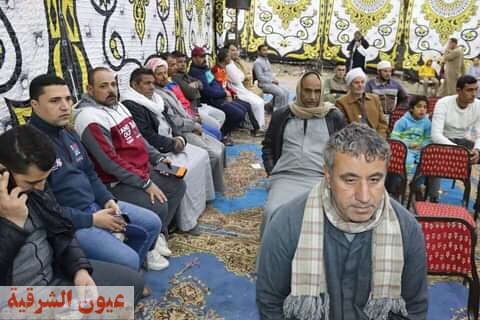 أهالى العراقى ينظمون أمسية دينية إحتفالا بلية النصف من شعبان وتكريم حفظة القرآن الكريم