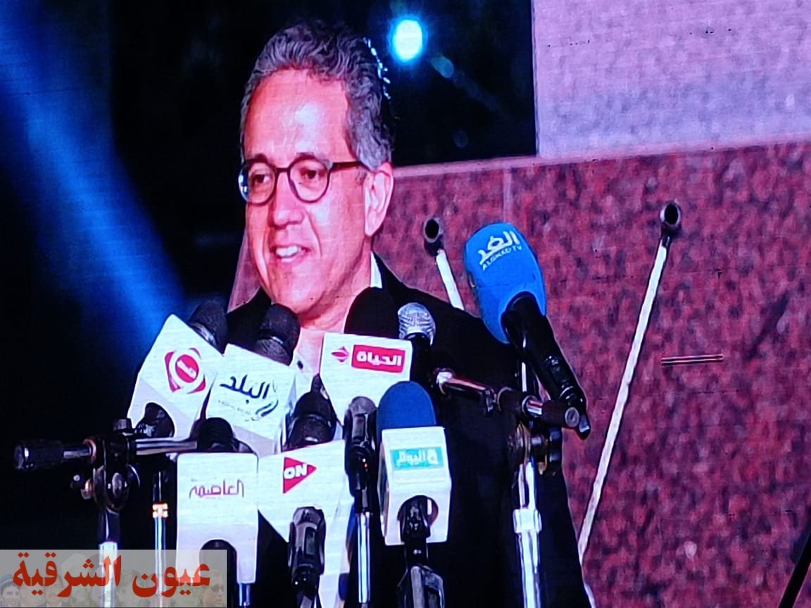 تصريحات وزير الآثار في مهرجان تل بسطا بالشرقية