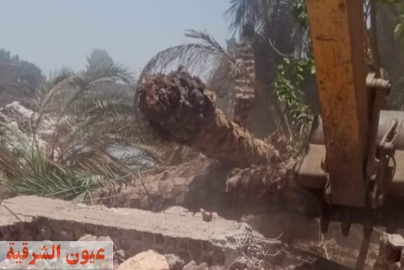 الرى تشن حملة لإزالة التعديات على النيل في سوهاج
