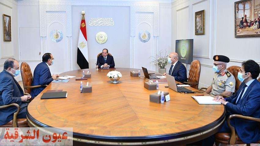 الرئيس عبد الفتاح السيسي يتابع الموقف التنفيذي لعدد من مشروعات وزارة النقل