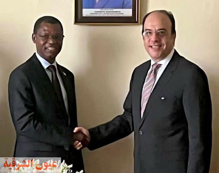 السفير المصري يلتقي رئيس مجلس الشيوخ البوروندي
