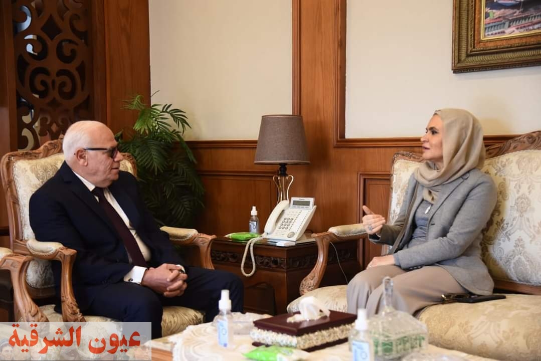 محافظ بورسعيد يستقبل رئيس مجلس أمناء بيت الزكاة والصدقات