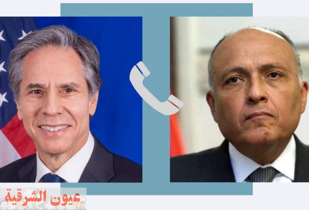 وزير الخارجية المصري يتلقى اتصالاً هاتفياً من نظيره الأمريكي