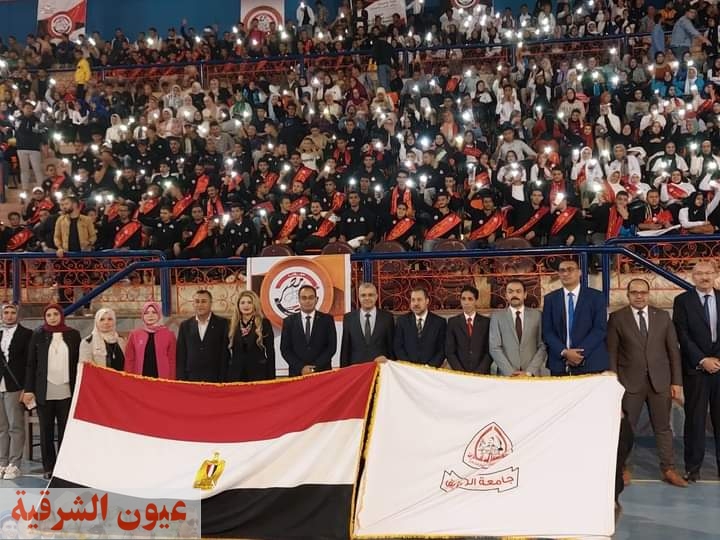 رئيس جامعة الزقازيق يشهد احتفالية أسرة طلاب من أجل مصر