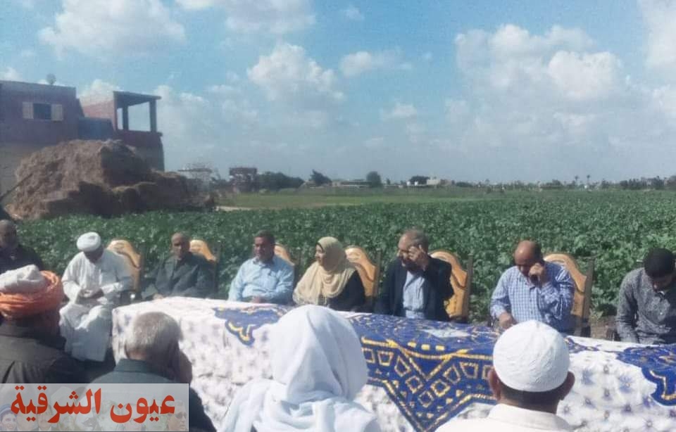 زراعة الشرقية تُنفذ ندوة إرشادية عن زراعة محصول بنجر السكر للمزارعين بمنشأة أبو عمر