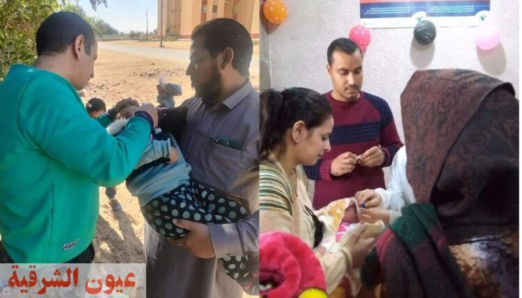  محافظة المنيا: تطعيم 998 ألف طفل من خلال 2832 فريق ثابت ومتحرك