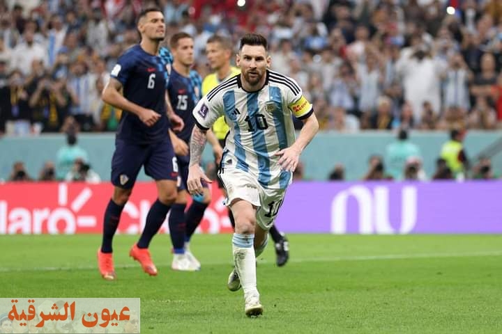 ميسي أفضل لاعب في مباراة الأرجنتين وكرواتيا بالدور نصف النهائي