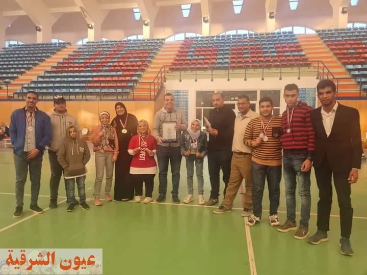 جامعة الزقازيق تحصد 19 ميدالية بالمهرجان الرياضي الثاني لذوي الهمم بجامعة حلوان