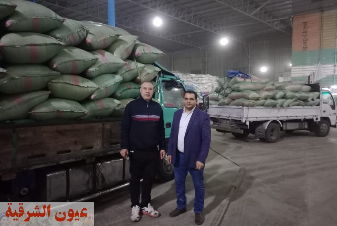 تموين الشرقيه: يضبط 15 طن من الأرز بغرض الاحتكاك بـ مركز أبو عمر