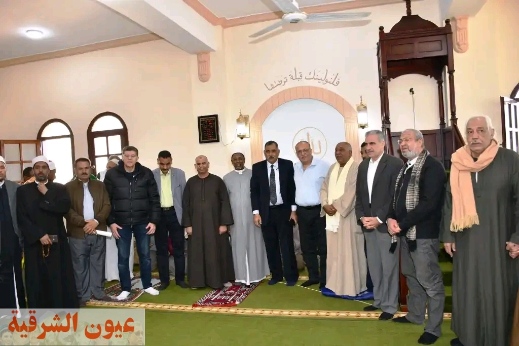 السكرتير العام يفتتح مسجد نور الإيمان بالنيابه عن محافظ أسوان