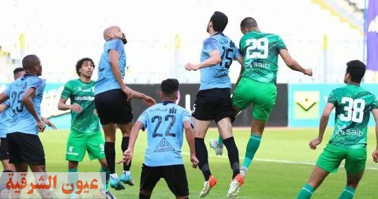 التعادل الإيجابي يحسم مباراة المصري وغزل المحلة بالدوري