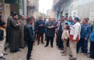 نائب محافظ الجيزة يتابع الخطة الأستثمارية للتطوير والرصف بمدينة أطفيح 