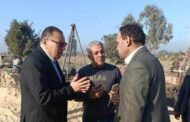 غراب يتفقد أعمال تطوير وتوسعة منطقة كوبري أبو طبل بمنيا القمح