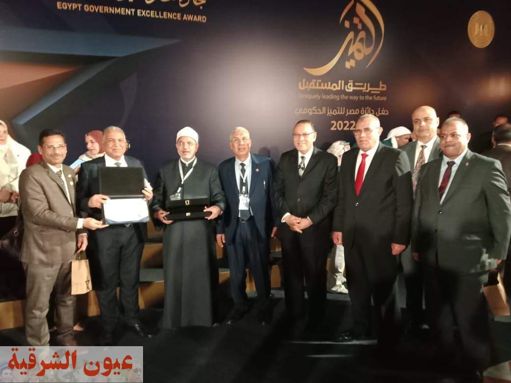 محافظ الشرقية يُهنيء الفائزين في مسابقة مصر للتميز الحكومي في دورتها الثالثة