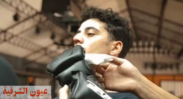 آدم الشرقاوي يتعرض للإصابة في تدريبات فيلم خمس جولات