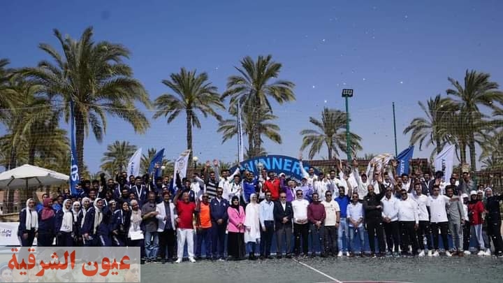 جامعة الزقازيق تفوز بالمركز الأول فى كرة الطائرة بالمهرجان الرياضى بجامعة سيناء فرع العريش